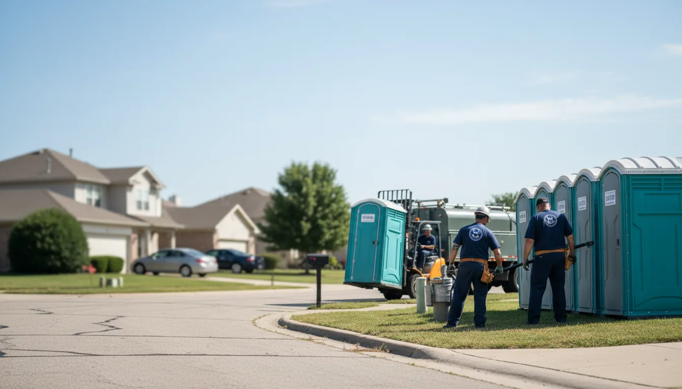 Porta Potty Rental in Donahue, IA near me